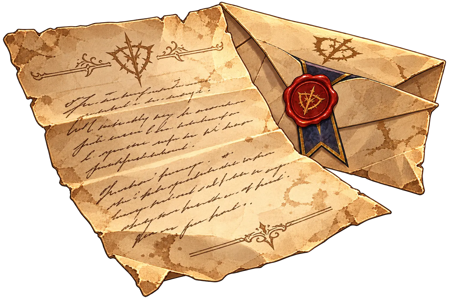 The letter from Aster